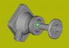 Wasserpumpengehuse Motor 2DA 2D15            (8935) 