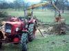 Baumstumpf ausgraben mit Atlas Lader AL 3203            (710) 