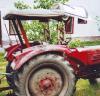 G 40 mit neuem Verdeck im Garten            (390) 