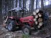 G35 mit Ketten im Wald            (1059) 