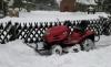 MTD 155SE beim Winterdienst            (3223) 