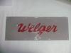 Welger Schriftzug &nbsp;&nbsp;&nbsp;&nbsp;&nbsp;&nbsp;&nbsp;&nbsp;&nbsp;&nbsp; (6105) 