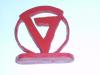 Gldner Emblem aus Holz            (4058) 